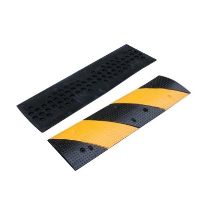 China Wear-resistance rubber speed bumps, durable deceleration to ensure road safety speed bumps for sale