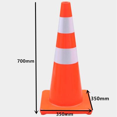 China Hot-selling Road Product PVC Traffic Cone Road Street Cone PVC Safety Warning Cones for sale