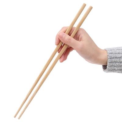 China Sustainable No Lacquer Household Hotel Chopsticks Bamboo Chopsticks Hot Pot Chopsticks for sale