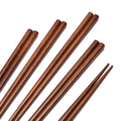 China Sustainable Japanese pointed chopsticks set for home hotel wooden tableware sushi wood chopsticks for sale