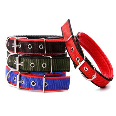 China Latest Viable Durable Long Neck Protect Soft Padded Nylon Dog Collar for sale