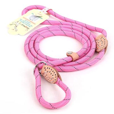 China Personalized Pet Accessories Large Dog Leash Cotton Rope Soft Dog Slip Leash for sale