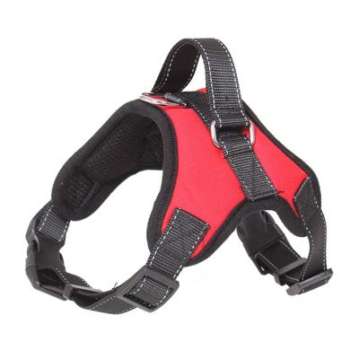 China Amazon Safety Dog Harness Sustainable Pet Harness Soft Reflective Medium for sale