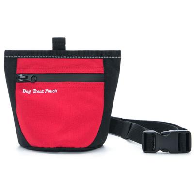 China Sustainable Pet Training Treat Bag With Logo Waist Food Holder Dog Bag Training for sale