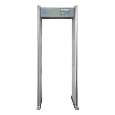 China ABS And Aluminum Alloy 6 Zones Walk Through Door Frame Metal Detector Gate Te koop