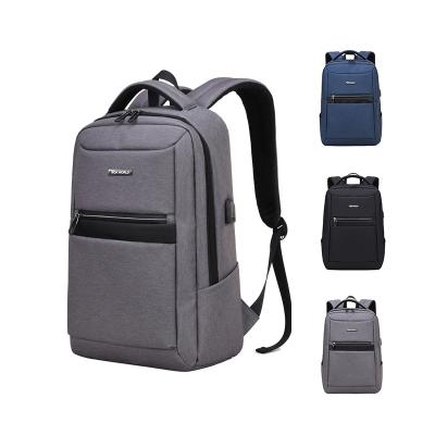 China With USB New Arrival Hot Selling Large Capacity Laptop Mac-book Backpack With USB Charger Backpack Waterproof Mobile Bag For Man for sale