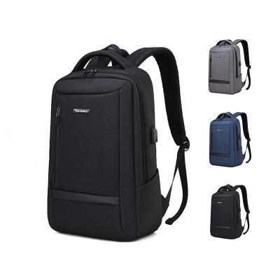 China With USB Fashion Mochila New Style Large Capacity Laptop Backpack With USB Charger Backpack Waterproof Mobile Bag For Man for sale