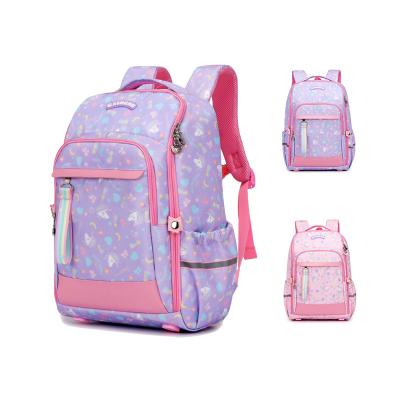 China New Pattern Waterproof Heat Transfer Lightweight Schoolbag For Girls for sale