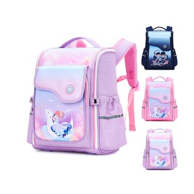 China Original hot sale cartoon character kids space school bag waterproof with large capacity waterproof fabric for primary children for sale