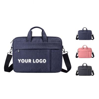 China Lightweight Custom Printed Professional Laptop Bag Fashion Briefcase Business Handbag 13 14 15 16 Inch Computer Laptop Sleeve for sale