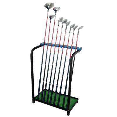 China Wholesale New Steel 9 Display Rack Golf Club Rack For Storage Accessories for sale