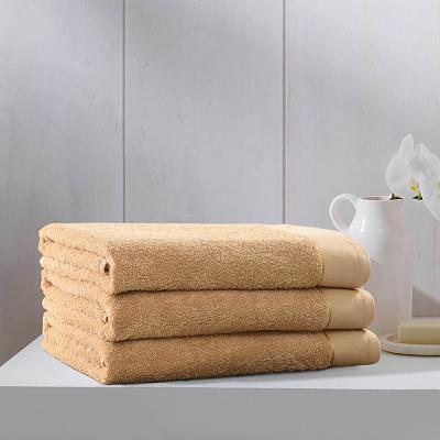 China Factory Luxury Hotel Bath 3 Pcs Child Safe Towel Set 100% Cotton Bathroom Custom for sale