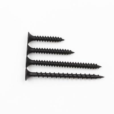 China Carbon Steel C1022 Drywall Screws Black Round Tip Drywall Galvanized Iron Self Tapping Screw for sale