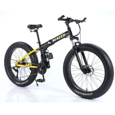 China Factory Good Quality China Steel 24 26 Inch 21 24 27 Speed ​​Fat Foldable Tires MACCE Bike Carbon Velo Cycling MTB Tianjin Mountain Bike for sale