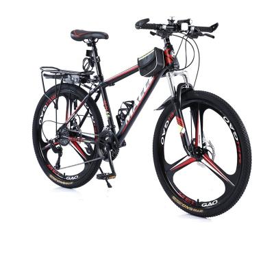 China Promotional Items Macce 21 Speed ​​Frame Bicycle MTB Full Steel Suspension Disc Brake Cycle Two Wheel High Carbon Steel Mountain Bike for sale