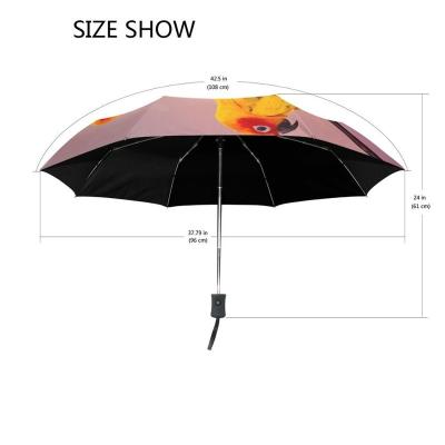 China 21 Inch Minimalist Automatic Open And Closed Digital Printing Umbrellas for sale