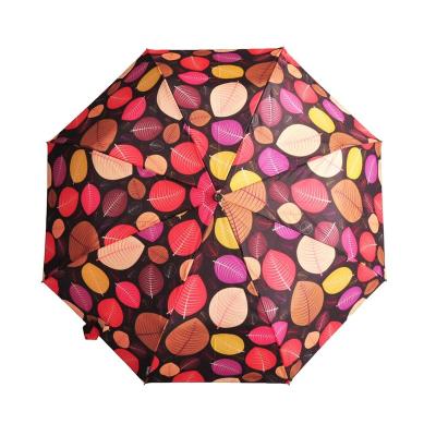 China Personalized Print 3 Folds Minimalist Premium Umbrella With Print for sale