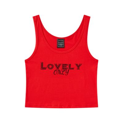 China The tank top 100% anti-pilling cotton basic top framing the top tank tops of good quality women's sportswear for sale