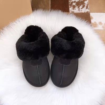 China Fashion Trend Fashion Trend Sheep Fur Slipper Wholesale Warm Women Indoor Winter Fur Slipper for sale