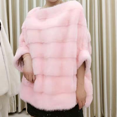 China Real Mink Skin Fur Coat Women Mink Fur Coat Cheapest Wholesale Breathable Fashion Real Mink Fur Coat for sale