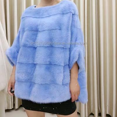 China Fashion Breathable Fur Coat Women Mink Skin Real Mink Fur Coat for sale