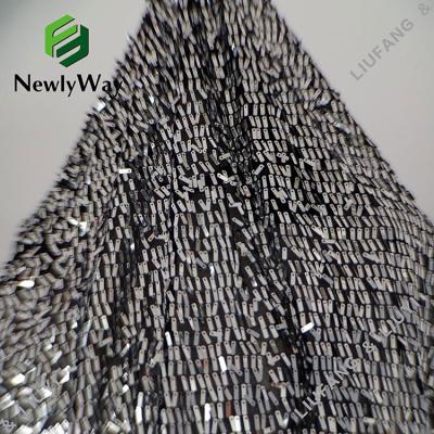 China Fashion Breathable Design High Quality Nylon Sequins Embroidery Lace Fabric For Dress Skirt for sale