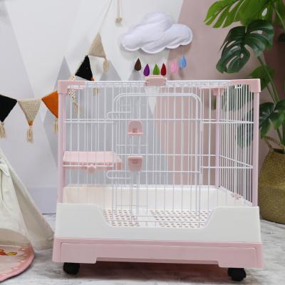 China Breathable R71 Pet Nest Villa Rabbit Cage Drawer Cleaning Type Rash Proof Automatic Urine Cage Housekeeping Breathable Chinchilla for sale