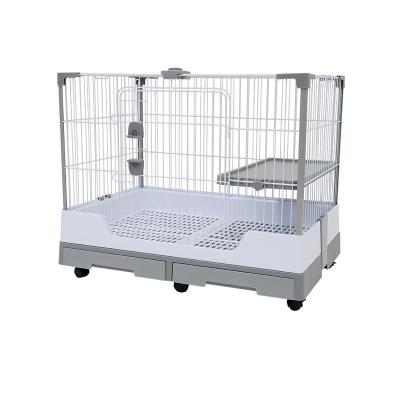 China High Quality Breathable Indoor Breathable Display Pet Cage Portable Small Metal Animal Cage for sale