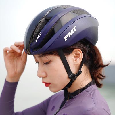 China Durable PMT manufacturers wholesale road bike helmet lightweight pneumatic integrated mountain bike helmet men and women cycle helmet for sale