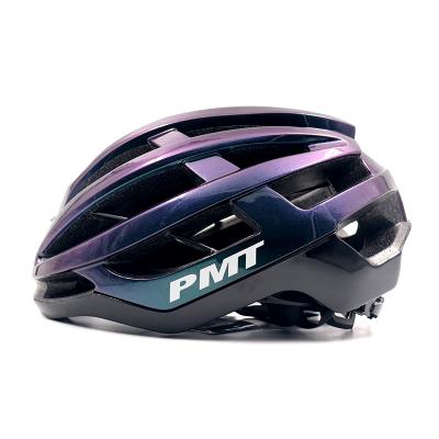 China All-in-one female bicycle helmet PMT road bike helmet mountain bike helmet male breathable pneumatic helmet for sale