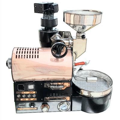 China Professional Coffee Burner Machine Hotel Household Coffee Burner Small Capacity Smart Coffee Burner 300g for sale