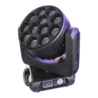 China High quality buzz beam sky lyre dmx eye clubs bee 12*40w moving head for concert nightclub RGB for sale