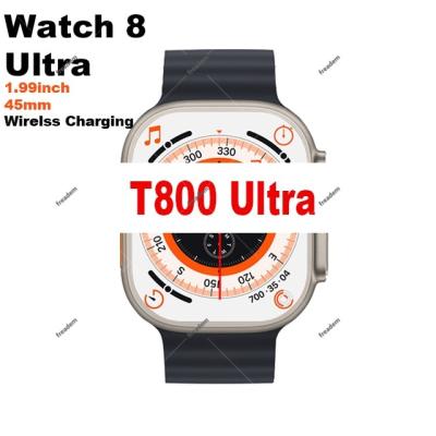 China T800 Ultra Touch Screen Smart Watch 8 45mm Women Men Charger Bluetooth Call Message Reminder Sport Wireless Smart Watch for sale