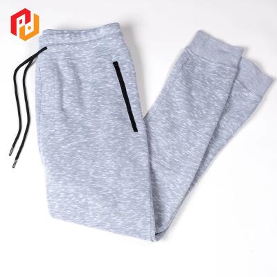 China 2021 Logo Men Sweat Joggers Breathable Gym Running Fitness Pants Hot Selling Custom Made Men Pants With Zippers for sale