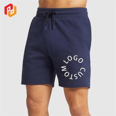 China Breathable Custom Printed Logo Gym Sports Workout Running Sweat Fitness Jogger Shorts For Men for sale