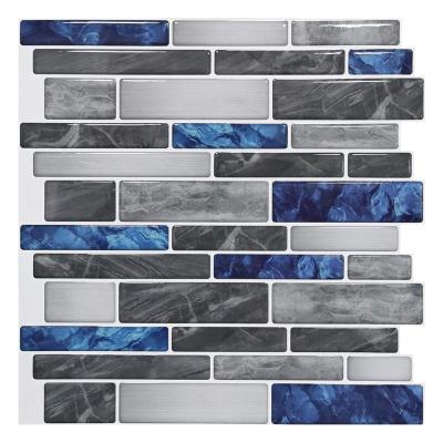 China Amazon Best Morden Peel And Stick Backsplash Self Adhesive Stick Wall Kitchen Tiles for sale