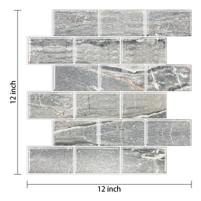 China Waterproof+ECO-Friendly+Self-adhesive Amazon Hot Selling 3d Wallpaper Home Decoration Peel and Stick Wallpaper for Kitchen Backsplash for sale