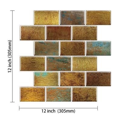 China Waterproof+ECO-Friendly+Self-adhesive Amazon Hot Selling 3d Wallpaper Home Decoration Peel and Stick Wallpaper for Kitchen Backsplash for sale