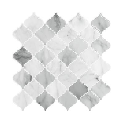 China PET+PU+PE Foam 12*12INCH Amazon Best Tile Skin And Stick Backsplash Decorative Tile For Home And Kitchen for sale