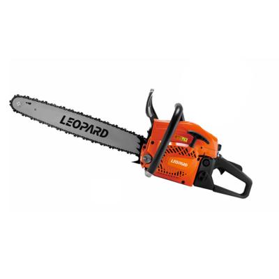 China 2-Stroke LEOPARD 45cc Gasoline Chainsaw 16 Inch 4500D Anti-Vibration Machine Spare Parts Tiger Steel Chain Saw Chainsaw Available for sale