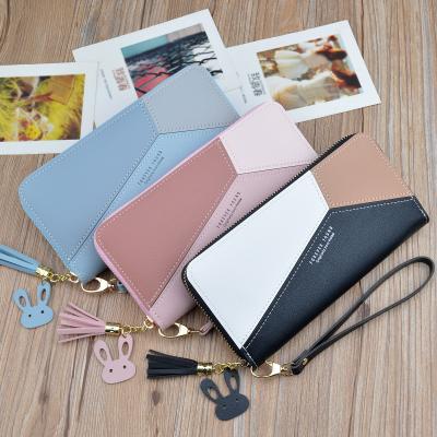 China High Quality Durable Women Ladies Wallet Large Capacity Tassel Zipper Purse Ladies Clutch Bag for sale