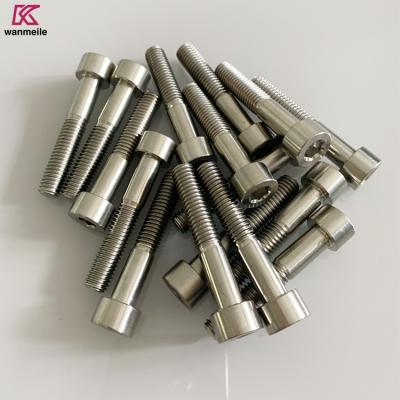 China Titanium Allen Hex-Steckdose Schrauben zylindrische Kopfschrauben M5 M6 M8 M10 zu verkaufen