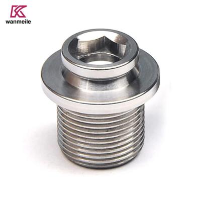 China M15x12mm Road Bike Spline Bottom Bracket Bolt gr5 Titanium Alloy bolt foe bicycle for sale