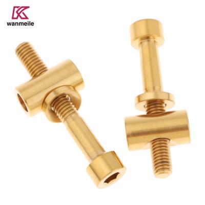 China gr5 Titanium seatpost fixing bolt for bicycle titanium alloy screw for sale