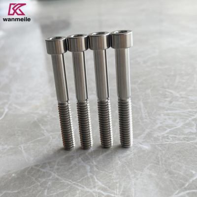 China Gr2 Gr5 Ti6al4v UNF UNC Thread Titanium Bolts With High Corrosion Resistance for sale