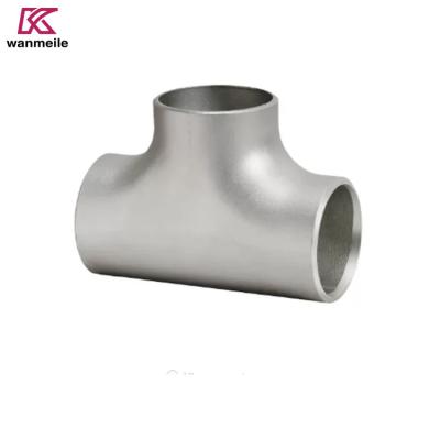 Cina ASTM B363 Gr2 wpt2 Titanio Tee 2 pollici 3 pollici Fittings di tubi di titanio in vendita