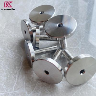 China OEM Custom Titanium alloy bolts in different sizes for industrial for sale