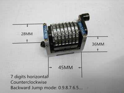 China Horizontal Counterclockwise Numbering Machine GTO46 GTO52 for sale