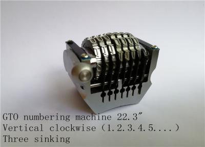 중국 22.3 수직 회전하는 번호찍기 기계 HAMADA MO GTO 번호찍기 기계 판매용
