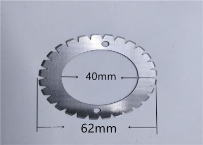 Chine Lame pour les pièces se pliantes de machine du pliage 28Teeth de la machine 62X40X0.5mm à vendre